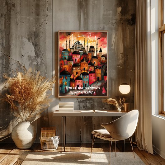 Istanbul: Donde Oriente y Occidente se Encuentran Poster