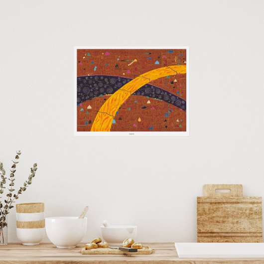 Istanbul Eid - Print Poster (Küche)