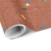 Istanbul Eid - Schleifpapier Geschenkpapier (Rolleneckpunkt)