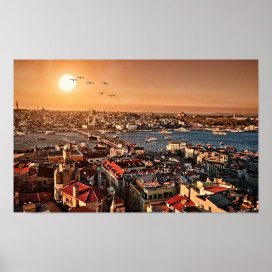 Istanbul ein fantastisches Poster (Vorne)