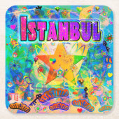 Istanbul Epoch Hour Untersetzer (Vorderseite)