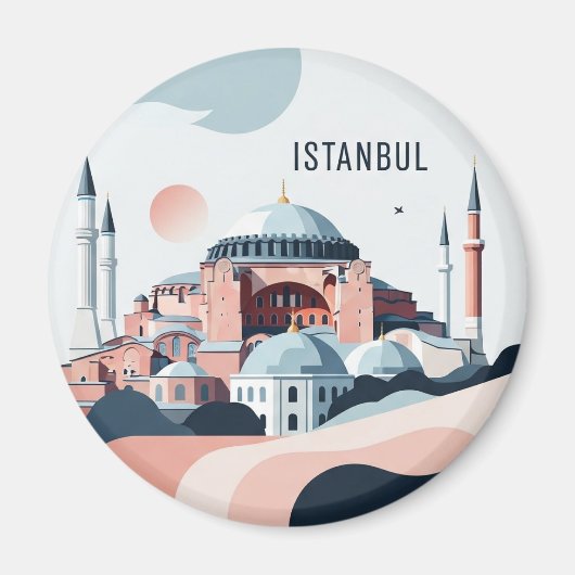 Istanbul Hagia Sophia Magnet (Vorne)