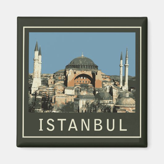 Istanbul Hagia Sophia Magnet (Vorne)