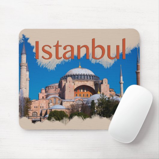 Istanbul: Hagia Sophia Mousepad (Mit Mouse)