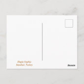 Istanbul: Hagia Sophia Postkarte (Rückseite)