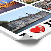 Istanbul - I Liebe - Türkei - Poster (Ecke)
