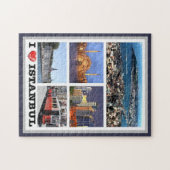 Istanbul - I Liebe - Türkei - Puzzle (Horizontal)