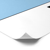 Istanbul, Karte der Türkei Poster (Ecke)