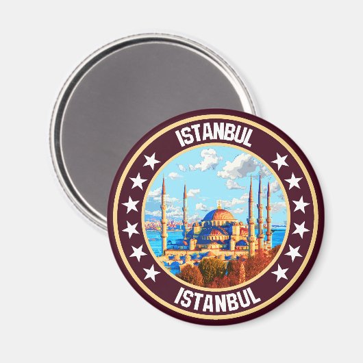 Istanbul Magnet (Vorderseite/Rückseite)