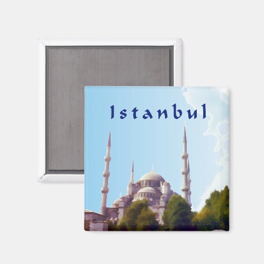 Istanbul Magnet (Vorderseite/Rückseite)