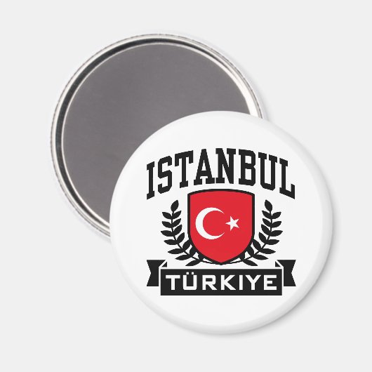Istanbul Magnet (Vorderseite/Rückseite)