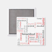Istanbul Magnet (Vorderseite/Rückseite)