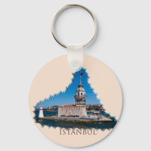 Istanbul: Maidens Turm Schlüsselanhänger