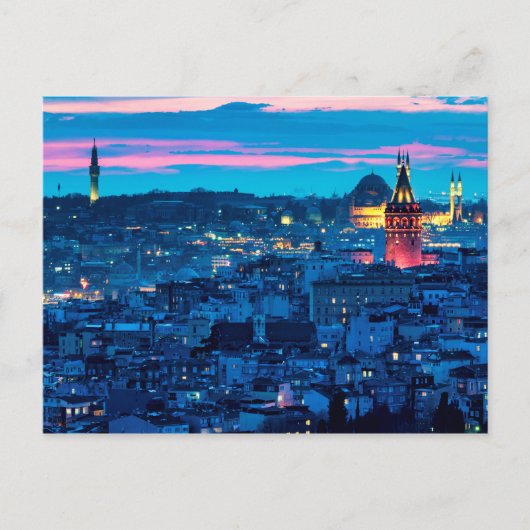 Istanbul Postkarte (Vorderseite)