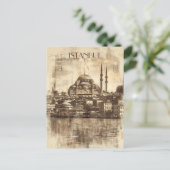 Istanbul Postkarte (Stehend Vorderseite)