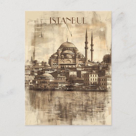 Istanbul Postkarte (Vorderseite)
