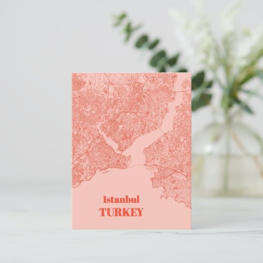 Istanbul Postkarte (Stehend Vorderseite)