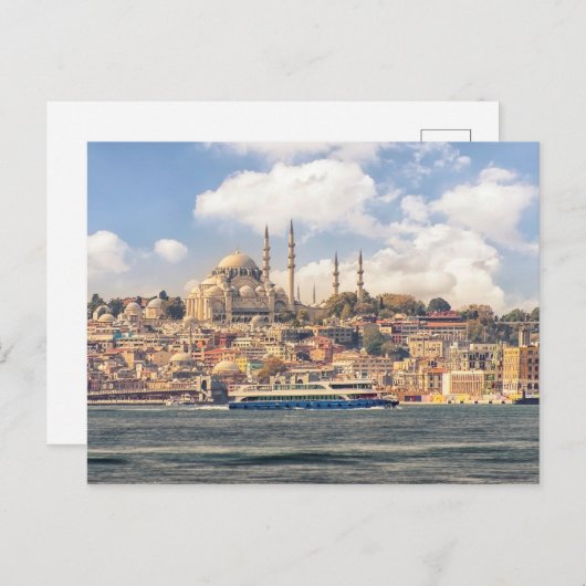 Istanbul Postkarte (Vorne/Hinten)