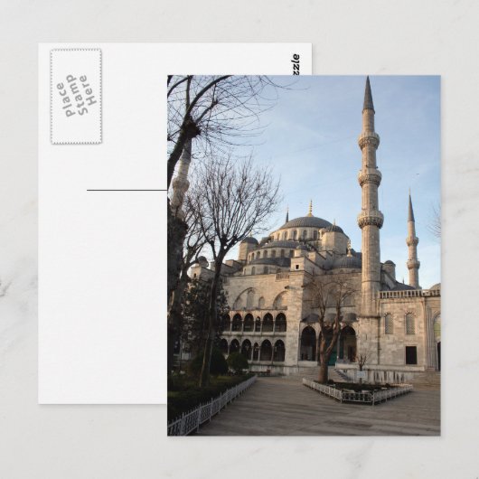 Istanbul Postkarte (Vorne/Hinten)