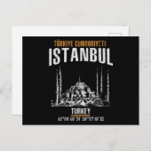 Istanbul Postkarte (Vorne/Hinten)
