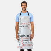 Istanbul Schürze (Getragen)