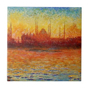 Istanbul-Skyline 3 Fliese