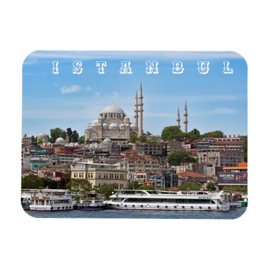 Istanbul. Stadtansicht. Magnet (Horizontal)