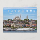 Istanbul. Stadtbild. Postkarte (Vorderseite)
