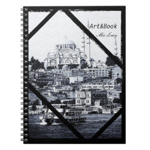 Istanbul, Sultan Ahmed Moschee, Türkei (Notebook) Notizblock