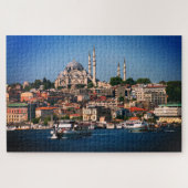Istanbul, Sultan Ahmed panorama, Türkei /Grosses Puzzle (Horizontal)