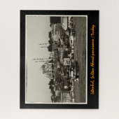 Istanbul, Sultan Ahmed panorama, Türkei Historisch Puzzle (Vertikal)