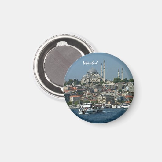 Istanbul, Sultan Ahmed, Turkey Magnet (Vorderseite/Rückseite)
