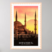 Istanbul Travel Poster (Vorne)