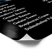 Istanbul, Türkei: Benutzerdefiniertes Template Poster (Ecke)