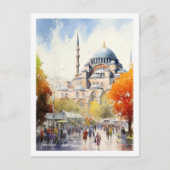 Istanbul Türkei Berühmter Reiseort Postkarte (Vorderseite)