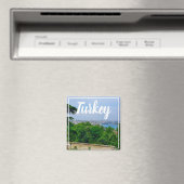 Istanbul Türkei Bosporus-Blick Magnet (In Situ (Geschirrspüler))