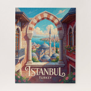 Istanbul Türkei Bosporus Osmanische Architektur Puzzle