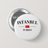 Istanbul Türkei Button (Vorne & Hinten)