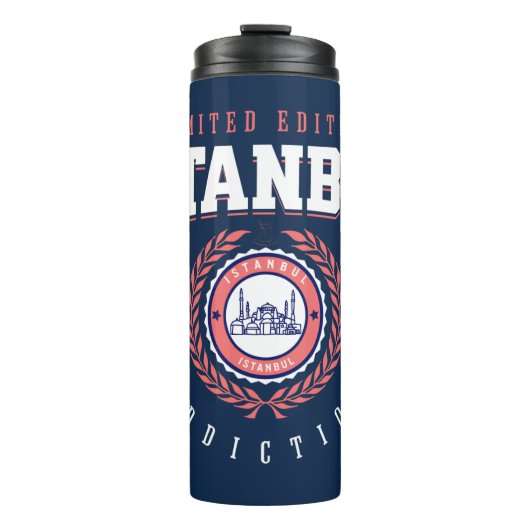 Istanbul Türkei City Traveller Sports Style Thermosbecher (Vorderseite)