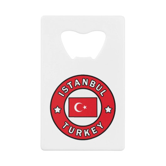Istanbul Türkei Geldbeutel Flaschenöffner (Vorderseite)