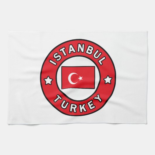 Istanbul Türkei Geschirrtuch (Horizontal)