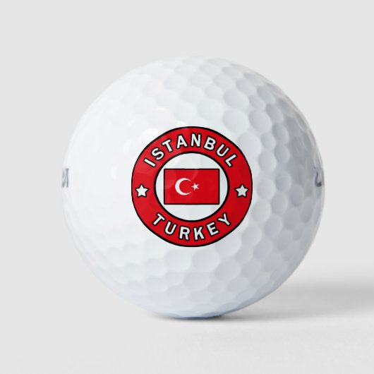 Istanbul Türkei Golfball (Vorderseite)