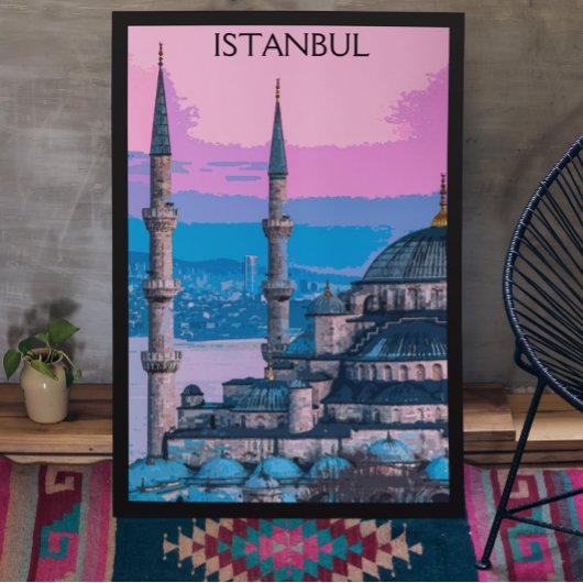 Istanbul Türkei Hagia Sophia Architektur Poster