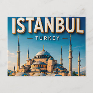 Istanbul Türkei Hagia Sophia Bosporus Kulturell Postkarte
