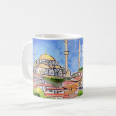 Istanbul Türkei Kaffeetasse (Vorderseite Links)