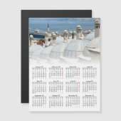 Istanbul, Türkei - Kalender 2022  Magnetkarte (Vorne/Hinten)