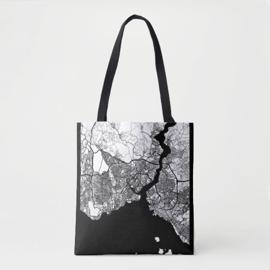 Istanbul Türkei Karte Tasche (Vorderseite)