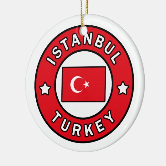 Istanbul Türkei Keramik Ornament (Links)