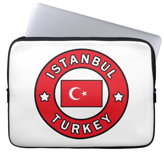 Istanbul Türkei Laptopschutzhülle (Vorderseite)