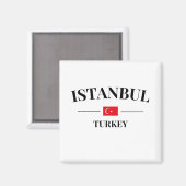 Istanbul Türkei Magnet (Vorderseite/Rückseite)